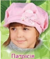 Кашемировая кепка Патрисия для девочки, розовый, Dembo House, р.50, 54