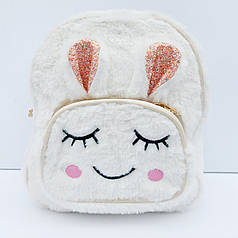 Рюкзак для дівчинки меховий