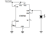 CN5711, драйвер світлодіода., фото 2