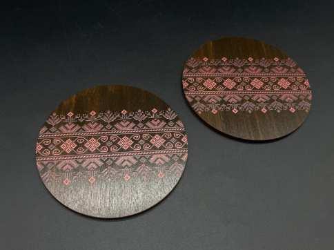 Підставка під гаряче, тонована, 10см / Підставка під гаряче, тонована, 10см, фото 1