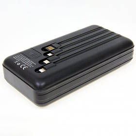 Павер банк 30000 mAh LCD LED Ліхтарик Power Bank ProTech B-06
