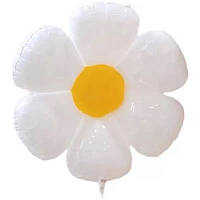Шар Ромашка 40 см, воздушный шар цветок Ромашка