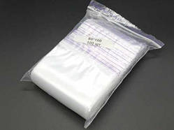 Поліетиленовий Пакет-Струна для упаковки і зберігання 8х10 см. із застібкою zip-lock 100 шт/уп. Пакет Гріппер / Поліетиленовий