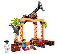 Конструктор LEGO City Stuntz Каскадерське завдання: Напад акули 122 детали (60342), фото 3