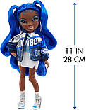 Лялька Rainbow High S4 Coco Vanderbalt Рейнбоу Хай Коко Вандербальт Cobalt Blue Fashion Doll 4 серія 578321, фото 7