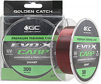 Леска Golden Catch Evo-X Carp SWP 300 м 0,261 мм 6,9 кг/15,2 lb (4039061)