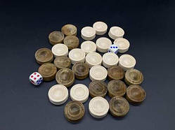 Фішки для нардів. Комплект / Фішки для нардів. Комплект