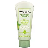 Aveeno, Active Naturals, Positively Radiant, осветляющий скраб для ежедневного применения, 56,7 г (2,0 унции)