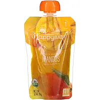 Happy Family Organics, органическое детское питание, этап 1, манго, 99 г (3,5 унции) в Украине