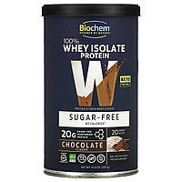 Biochem, 100% Whey Isolate Protein, Sugar Free, Chocolate Flavor, 12.5 oz (355 g) в Украине