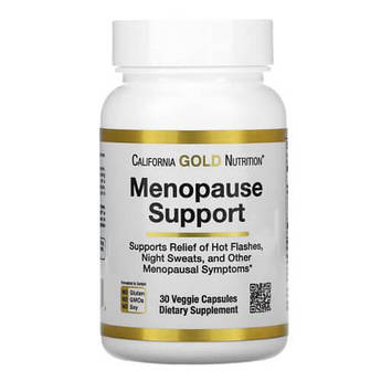 Підтримка менопаузи, California Gold Nutrition Menopause Support 30 капсул