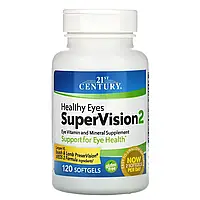 21st Century, Healthy Eyes SuperVision2, домішка для очей, 120 капсул