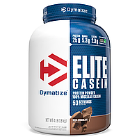 Dymatize Nutrition, Elite Casein, Rich Chocolate, 4 фунта (1836 г) в Украине