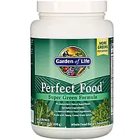 Garden of Life, Perfect Food, добавка из суперзелени, 600 г (21,16 унции) в Украине