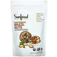 Sunfood, сырые органические бразильские орехи, 227 г (8 унций) в Украине