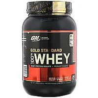 Optimum Nutrition, Gold Standard 100% Whey, сывороточный протеин, со вкусом клубники со сливками, 899 кг в в