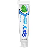 Xlear, Spry Toothpaste, Anti-Plaque Tartar Control, Fluoride Free, Natural Peppermint, 5 oz (141 g) в Украине