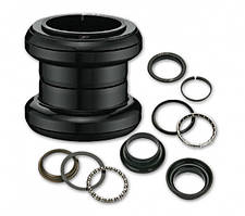 Рульова колонка 1-1/8" VP VP-A71, d 28.6/34/30, підшипники сепараторні, сталева, чорна