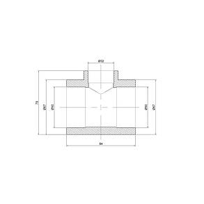 Трійник PPR Thermo Alliance 50х32х50, фото 2