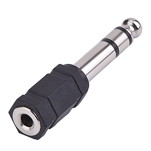 Перехідник SKY SOUND AD-001 (6.3 мм Jack ('папа') - 3.5 мм Jack('мама'))