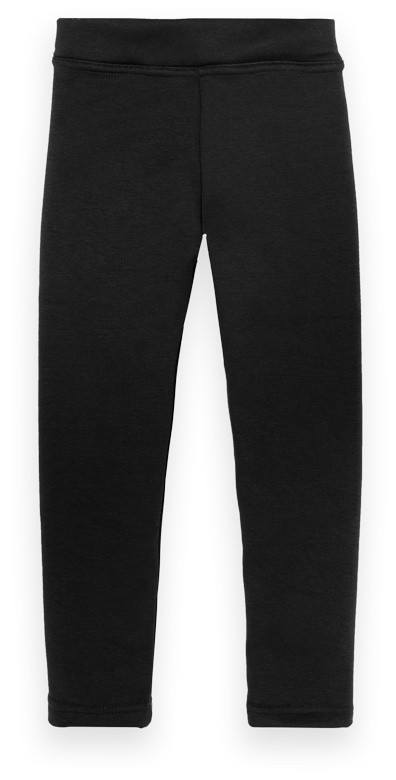 Лосини дитячі на хутрі для дівчаток GABBI Чорний на зріст 98 (13383)