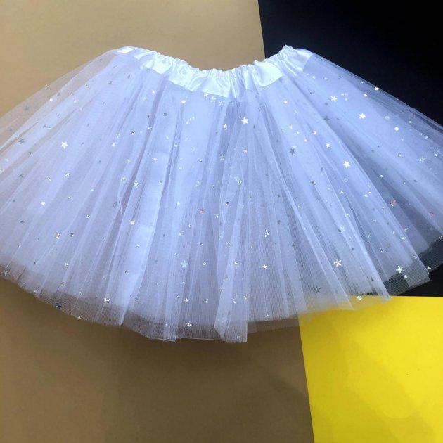 Купить Пышная детская юбка для танцев и утренников, 2 слоя. Юбка пачка ...