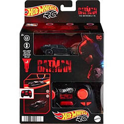 Hot Wheels RC 1:64 The Batman Batmobile Машинка на р/в з пультом автомобіль Хот Вілс Бетмен Бетмобіль (HBL43)