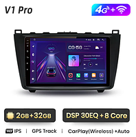 Junsun 4G Android магнітолу для Mazda 6 II Ultra 2007 2009 2011 2010 2012 wifi 2ГБ ОЗУ + 32 + 4G