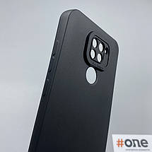 Чохол для Xiaomi Redmi Note 9 силіконовий із закритою камерою чохол на сяомі редмі нот 9 чорний W7N, фото 4
