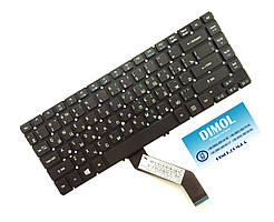 Оригінальна клавіатура для ноутбука Acer Aspire V5-471, V5-431 Series (чорна з підсвіткою, без рамки)