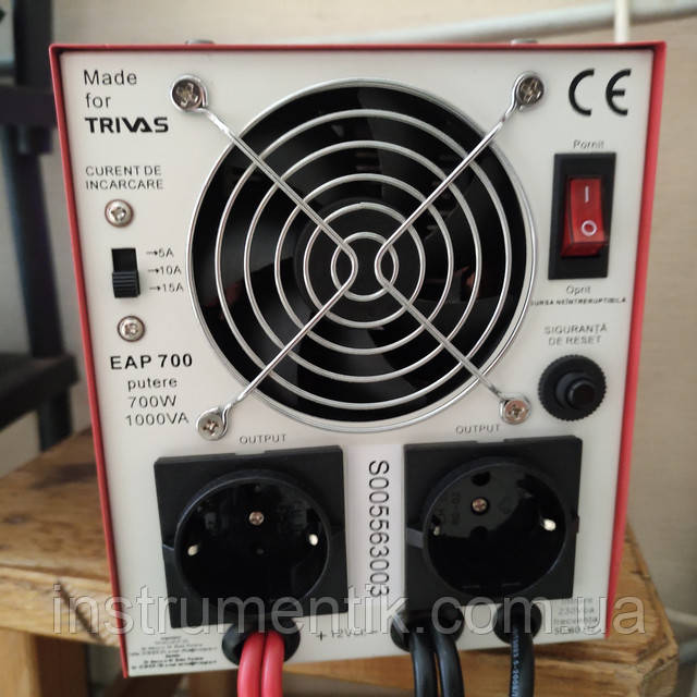 Источник бесперебойного питания типа ИБП (UPS) EAP-700W/1000VA/12v