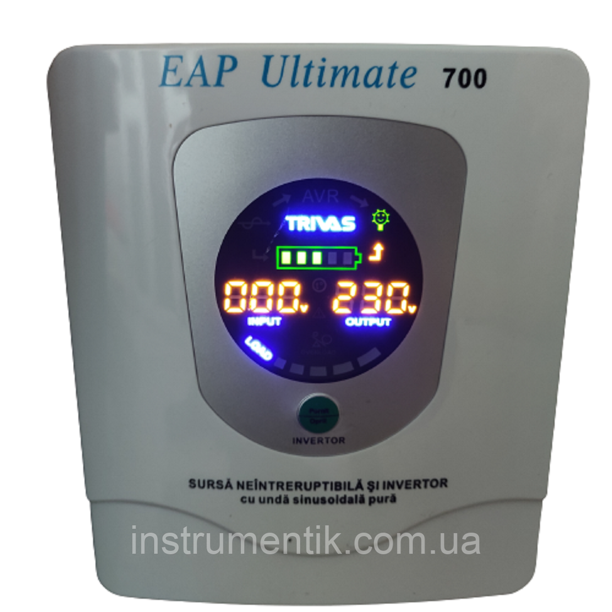 Джерело безперебійного живлення типу ДБЖ (UPS) EAP-700W/1000VA/12v