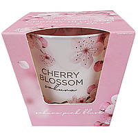 Ароматическая свеча Cherry Blossom Sakura Pink Blush 115г. Bartek. Польша. (12)