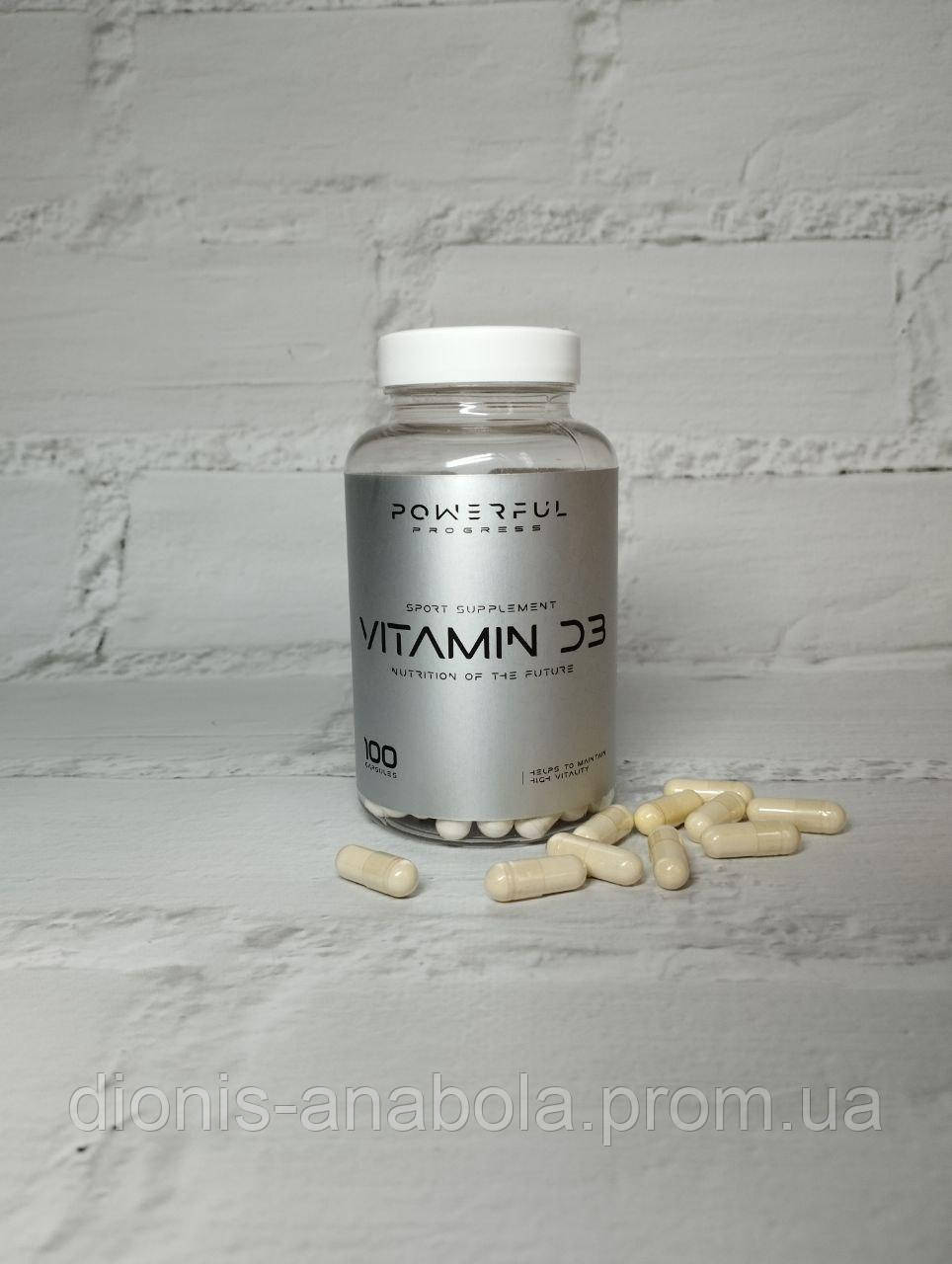 Вітаміни VITAMIN D3 - 100 сaps