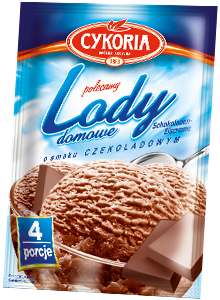 Порошок для приготування морозива Lody domowe Cykoria з шоколадним смаком, 60 гр