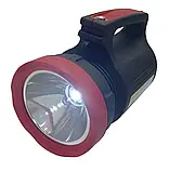 Ліхтар ручний переносний, Powerbank YJ-2886-5W+22SMD, вбудований акумулятор, фото 5