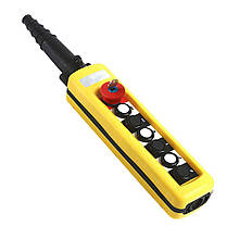 Пост тельферний 6 кнопок та стоп з ключем XAC-A6913К