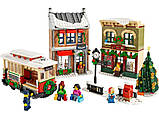 LEGO 10308 Свято на головній вулиці новорічний конструктор лего Holiday Main Street Building Set 1514 дет, фото 7
