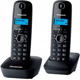 Panasonic Радіотелефон DECT KX-TG1612UAH Black Grey  Baumar - Завжди Вчасно