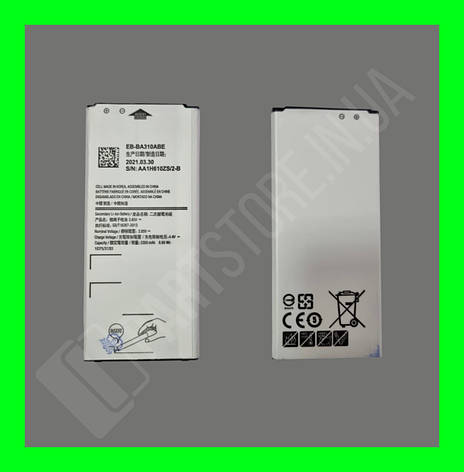 Акумулятор Samsung A310 A3 2016 (EB-BA310ABE) оригінал Китай, фото 1