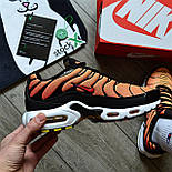 Чоловічі кросівки Nike Air Max Plus Tn "Tiger" весна-літо-осінь повсякденні. Живе фото, фото 4