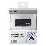 Belkin Концентратор USB 2.0, 7 портів USB Mobile Hub активний, з блоком живлення, Black  Baumar - Завжди Вчасно, фото 2