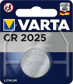 VARTA Батарейка CR 2025 BLI 1 LITHIUM  Baumar - Завжди Вчасно