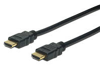 Digitus HDMI High speed + Ethernet (AM/AM) 5m, black Baumar - Всегда Вовремя