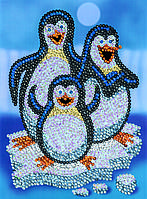 Sequin Art Набор для творчества RED Пингвины Пепина Baumar - Всегда Вовремя