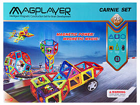 MagPlayer Конструктор магнітний 98 од. (MPA-98)  Baumar - Завжди Вчасно