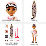 Лялька RAINBOW HIGH серії Pacific Coast Фінн Росадо / Rainbow High Pacific Coast Finn Rosado - Rose Gold Boy, фото 7