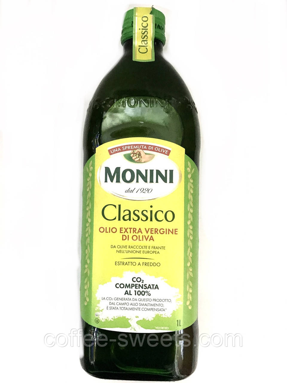 Оливкова олія Моніні Monini Classico Extra Vergine 1 л Перший Холодний віджим, олія для салатів