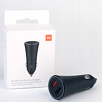 Быстрая зарядка в авто Xiaomi 37W 2USB CC06ZM (GDS4131CN/GDS4147GL) Black