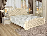 Кровать двуспальная Венеция Нова Світ Меблів 160х200 (без каркаса/без матраса)